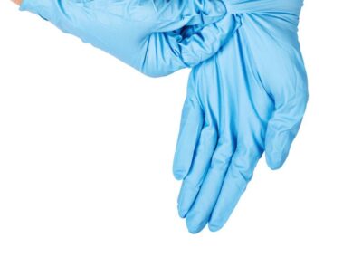 Blue Nitrile Disposable Examination Glove